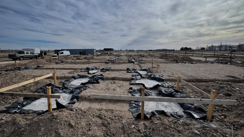 Obras en el Parque Industrial capitalino.
