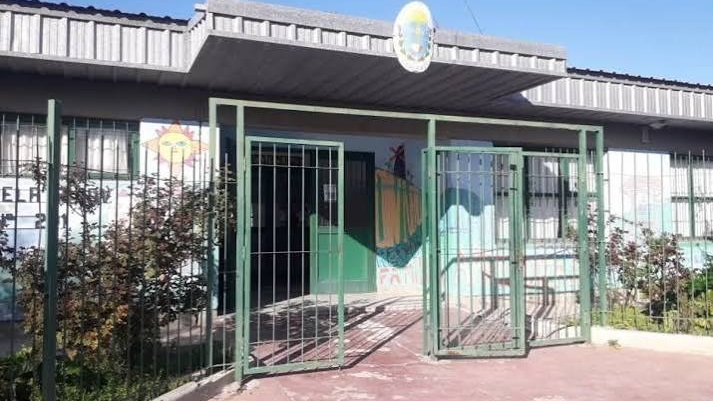 Escuela 201 del barrio Los Aromos, Trelew. 