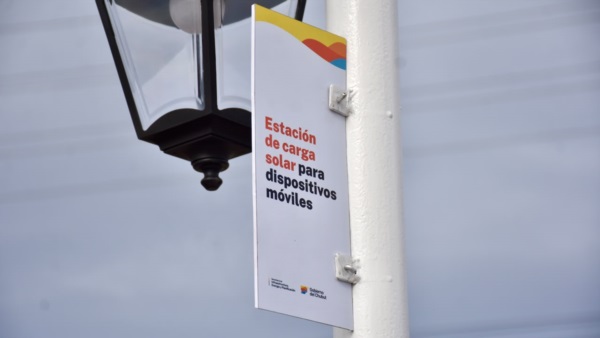 El dispositivo de carga es el primero de cuatro a instalarse.