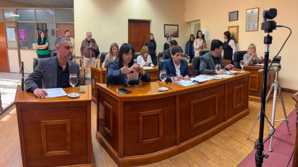 Nueva sesión del Concejo Deliberante.