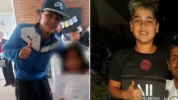 Imágenes familiares de Bruce Lara, la víctima. 