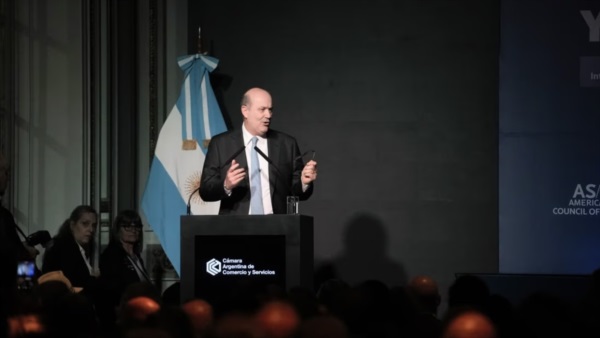 El ministro Federico Sturzenegger. Foto Agencia NA: Daniel Vides.