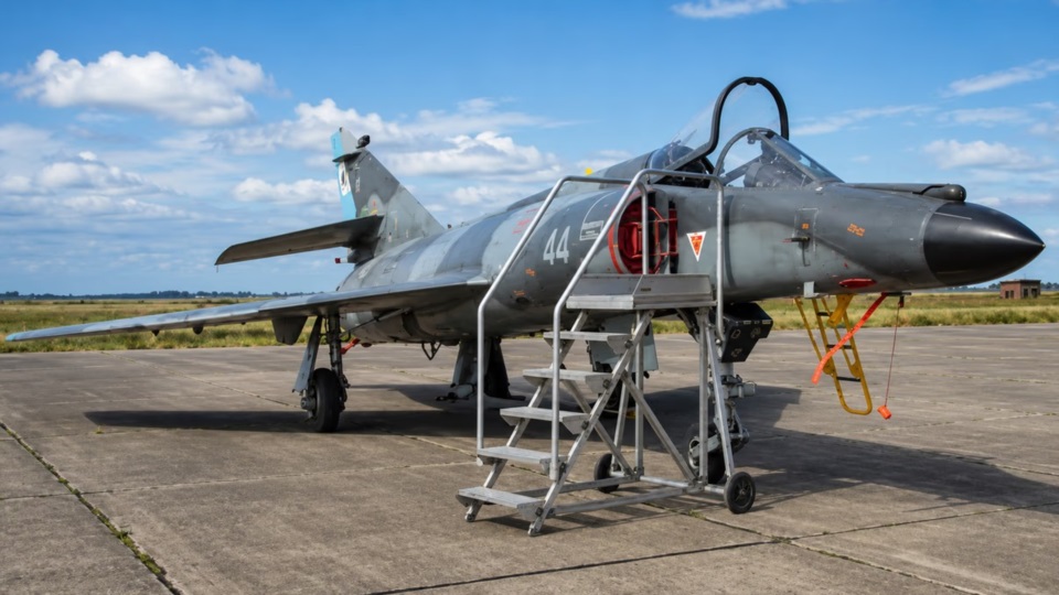 Dassault-Breguet Super Étendard, el avión de la Armada Argentina que hizo historia en Malvinas.
