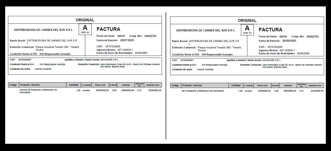 Las extrañas facturas de Dicasur a una empresa ortopédica.
