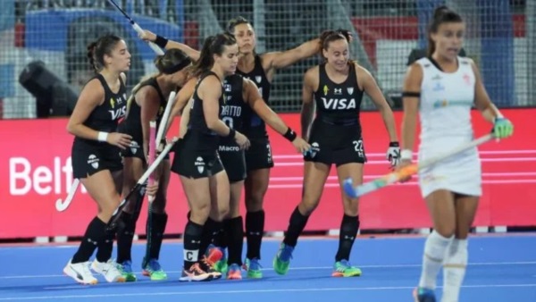 "Las leonas" y un claro triunfo sobre España.