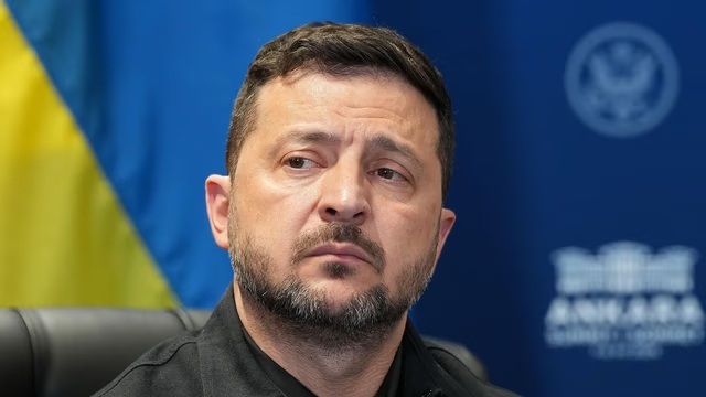 Volodímir Zelenski, presidente ucraniano.