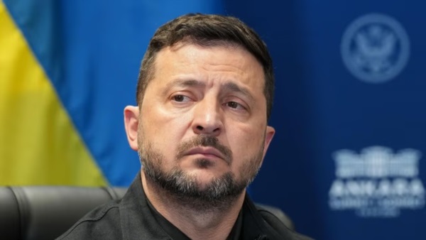 Volodímir Zelenski, presidente ucraniano.