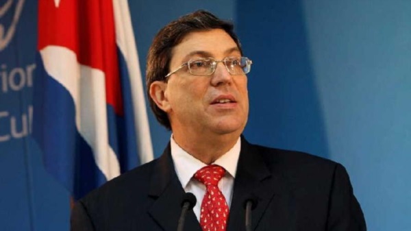 Bruno Rodríguez, ministro cubano de Relaciones Exteriores. 