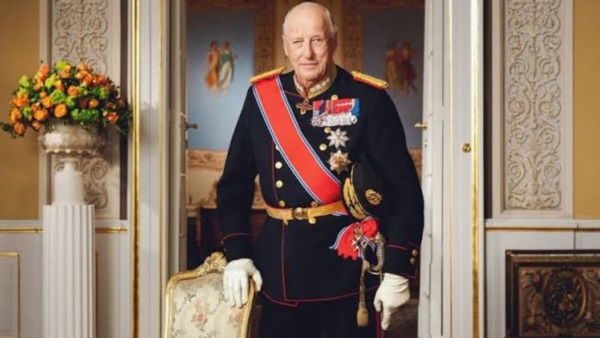 El retrato oficial de Harald V Foto: Agencia NA (Casa Real de Noruega).