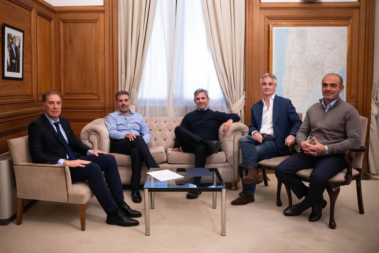 Santilli, Ritondo, Menem, De Andreis y "Lule". El club de la rosca.