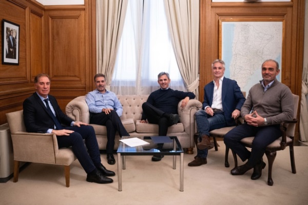 Santilli, Ritondo, Menem, De Andreis y "Lule". El club de la rosca.