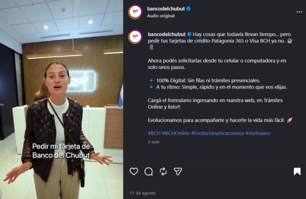 Lucía Gutiérrez Escribano, en uno de los video del BCH.