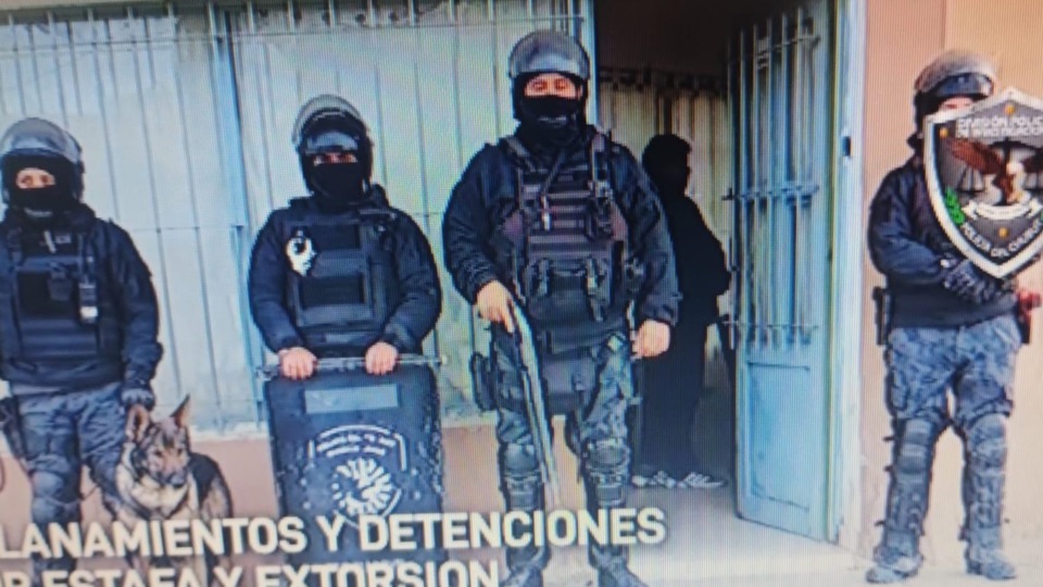 En los procedimientos, hubo detenidos y secuestro de elementos.