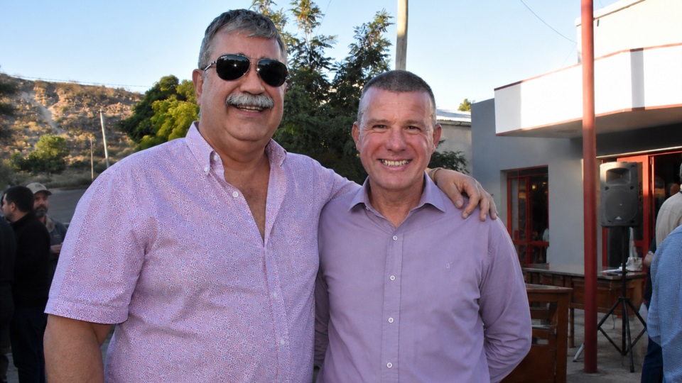 Héctor González y Darío James, un peronista y un radical unidos por Luz y Fuerza.