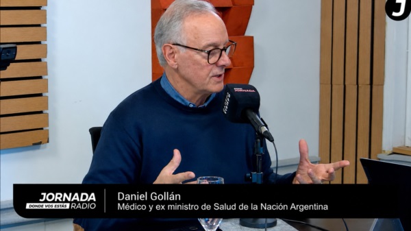 Daniel Gollan,  exministro de Salud de la Nación y de la provincia de Buenos Aires.