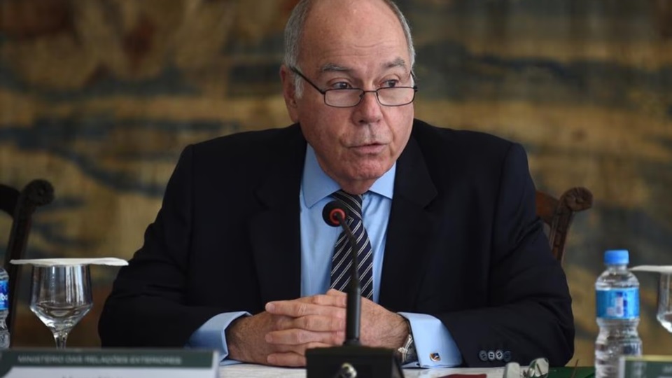 Mauro Vieira, canciller de Brasil. Foto: Agencia NA (Xinhua/Lucio Tavora).