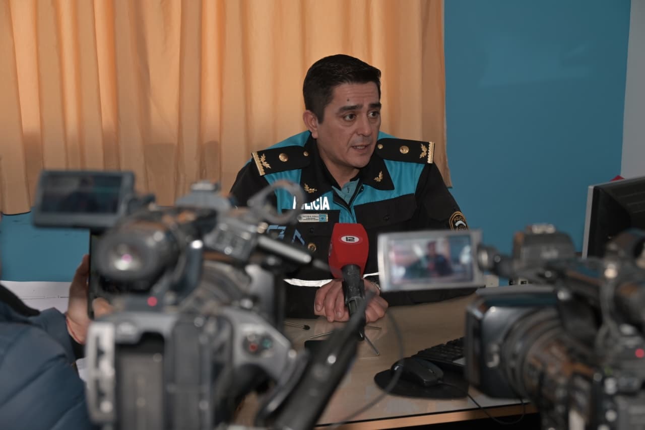 Nector Pinilla comisaría tercer Trelew | Fotografía Sergio Esparza - Diario Jornada