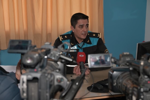 Nector Pinilla comisaría tercer Trelew | Fotografía Sergio Esparza - Diario Jornada