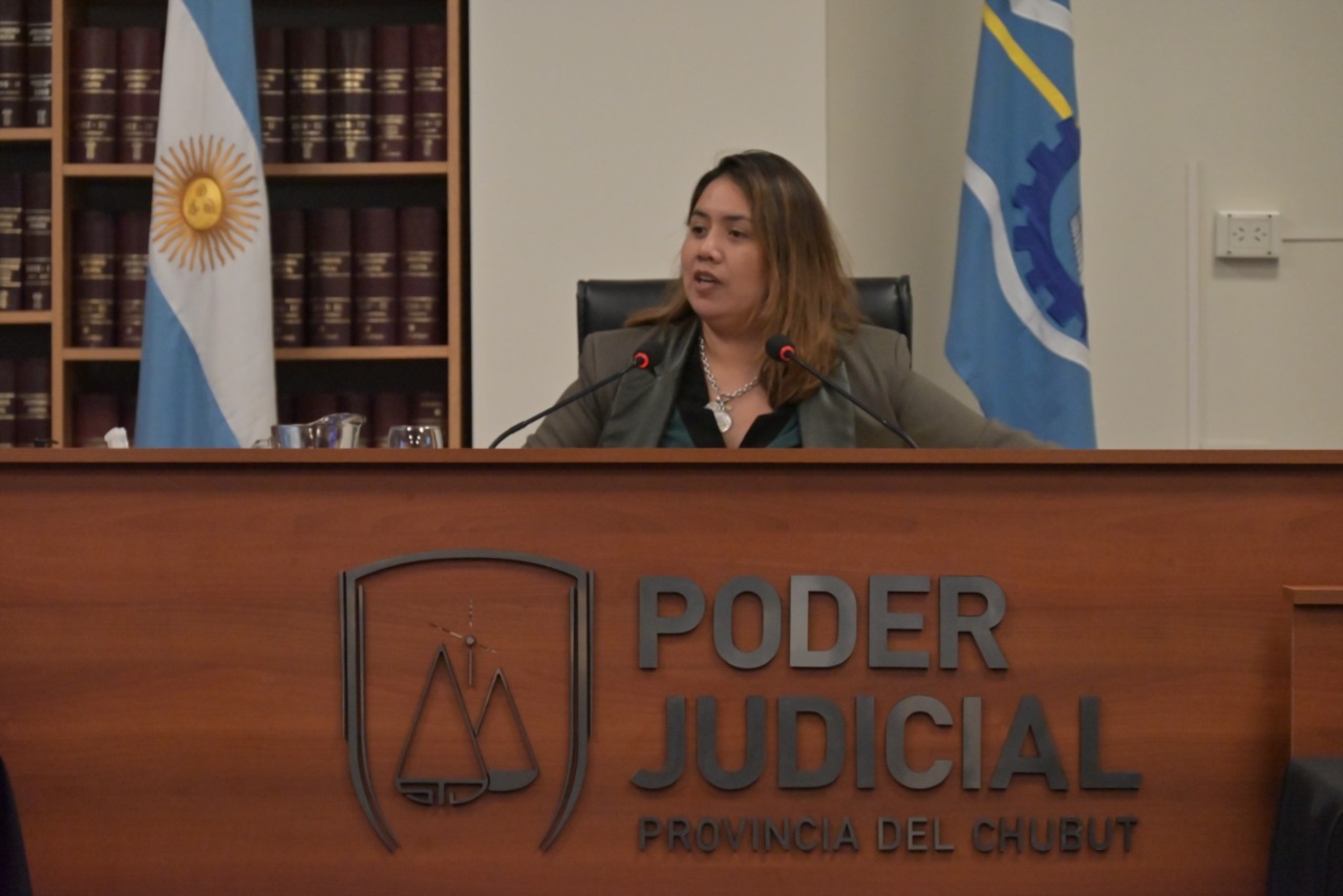 Eve Ponce, la jueza de la causa. 