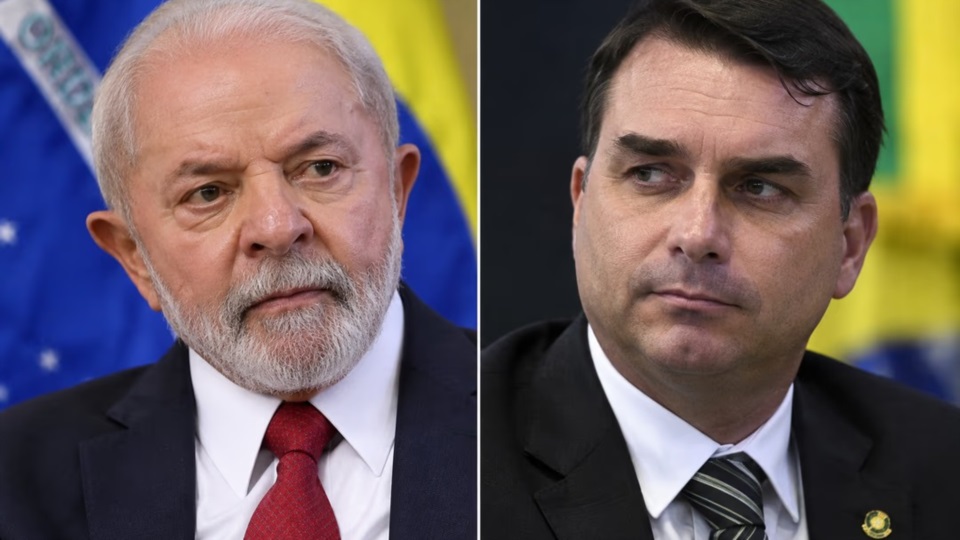 Luis Inacio “Lula” da Silva y Flavio Bolsonaro, en empate técnico en Brasil cuando faltan solo tres semanas para las elecciones.