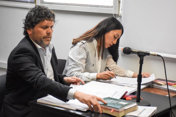 Los referentes de Fiscalía que investigaron el caso.