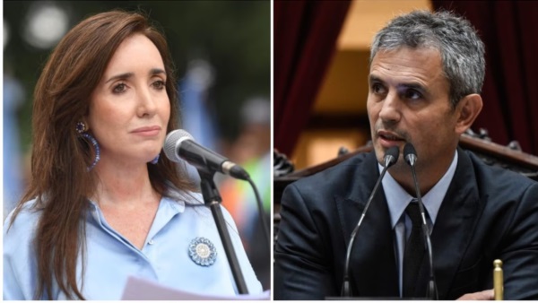 La titular del Senado y el presidente de la Cámara baja.