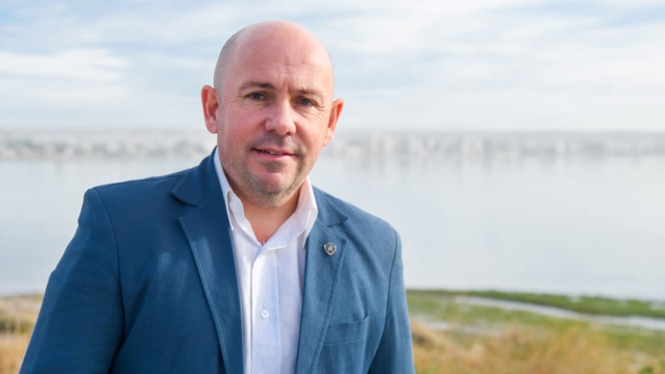 Gustavo Sastre, intendente de Puerto Madryn.