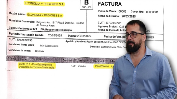 Taccetta y la factura de la discordia.