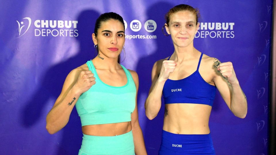 Jessica Leiva (54,400kg) y Victoria Romero (54,900kg).