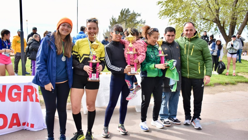 Organizadores del evento, Catalina y familia.