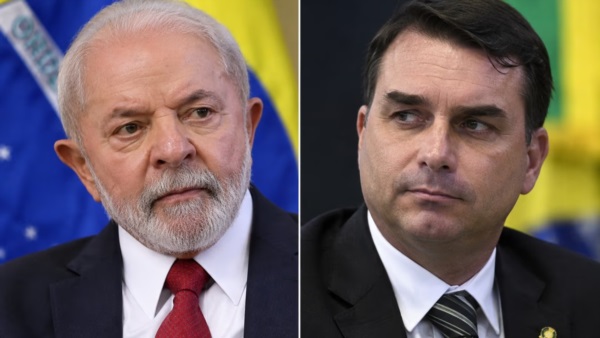 Luis Inacio “Lula” da Silva y Flavio Bolsonaro, en empate técnico en Brasil cuando falta solo una semana para las elecciones.