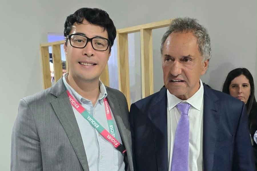 Leandro Choi y Scioli 