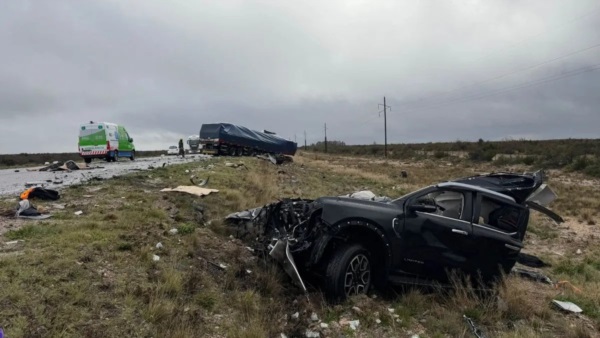 Trágico accidente en la Ruta 251. Foto: Conesa Informa Hoy.