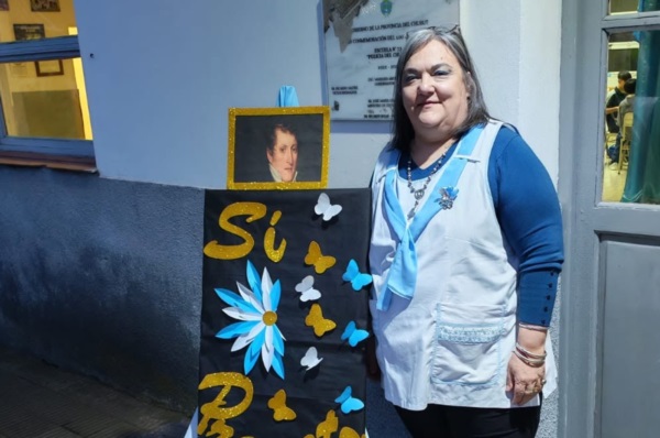 Silvia Cardo, directora de la Escuela 73.