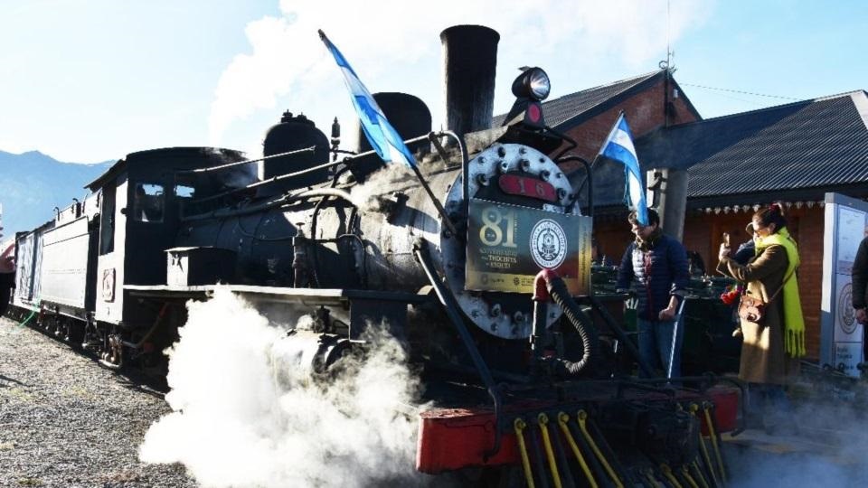 La Trochita tendrá 21 viajes en octubre.